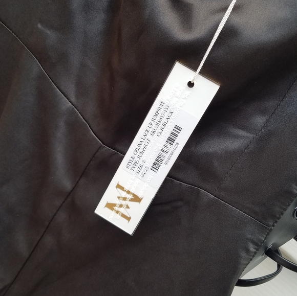 NWT MESHKI LACE UP JUMPSUIT - Picture 8 of 10